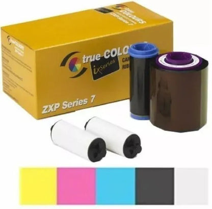 Cinta Zebra Ix Series Color Para Zxp Serie 7, Ymcko, 750 Imp