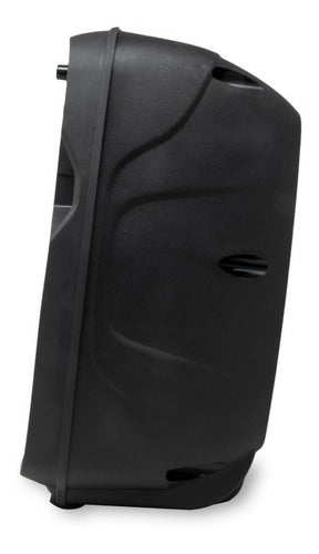 Bocina Necnon Nb-08c Con Bluetooth Negra 100v/240v