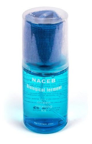 Limpiador De Pantallas Naceb (na-068) Con Microfibra 200ml
