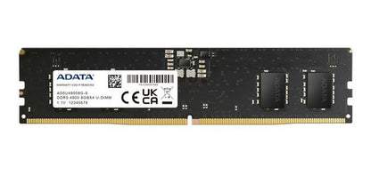 Memoria Ram Adata Ad5u48008g-s Ddr5, 4800mhz, 8gb, Ecc, Cl40