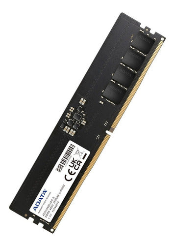 Memoria Ram Color Negro  16gb 1 Adata Ad5u480016g-s