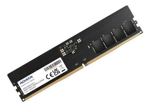Memoria Ram Color Negro  16gb 1 Adata Ad5u480016g-s