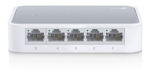 Switch Tplink De Escritorio 5 Puertos 10/100 Mbps Tl-sf1005d