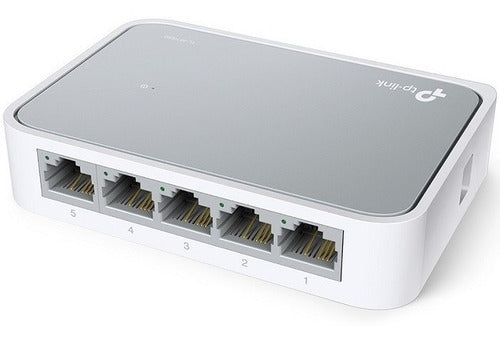 Switch Tplink De Escritorio 5 Puertos 10/100 Mbps Tl-sf1005d