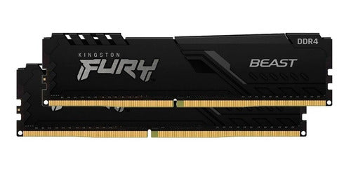 Kit Ram Ddr4 Kingston Fury Kf432c16bbk2/16 3200mhz 16gb 2x8*