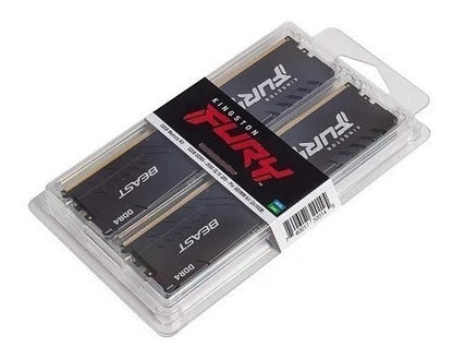 Kit Ram Ddr4 Kingston Fury Kf432c16bbk2/16 3200mhz 16gb 2x8*