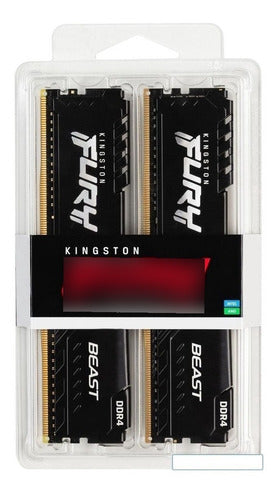 Kit Ram Ddr4 Kingston Fury Kf432c16bbk2/16 3200mhz 16gb 2x8*