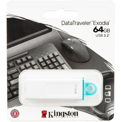 Memoria Usb Kingston Datatraveler Exodia 64gb Usb 3.2 Bl
