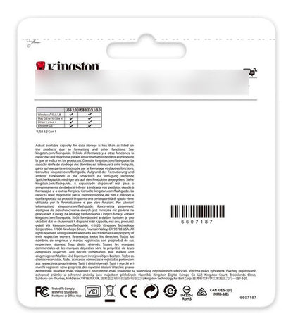 Memoria Usb Kingston Datatraveler Exodia 64gb Usb A Negro