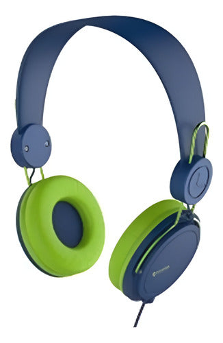 Diadema Naceb Technology Na-0313A-Diadema-Azul Con Verde