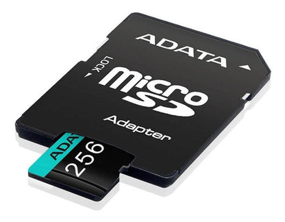 Tarjeta De Memoria Adata Ausdx256gui3v30sa2-ra1  Premier Pro Con Adaptador Sd 256gb