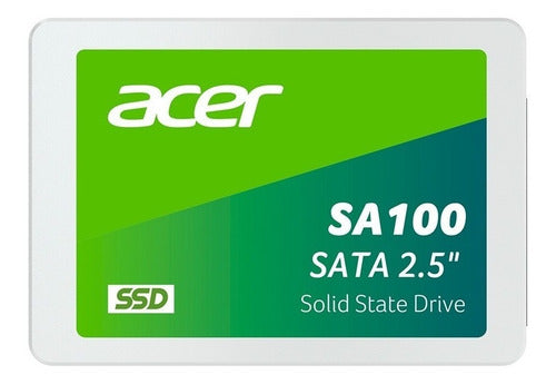 Acer Unidad SSD SA100 120GB SATA 2.5" 560MB/S (BL.9BWWA.101)