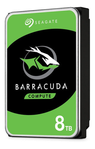 Disco Duro Interno Seagate Barracuda 3.5 8tb Sata Iii 5400rp
