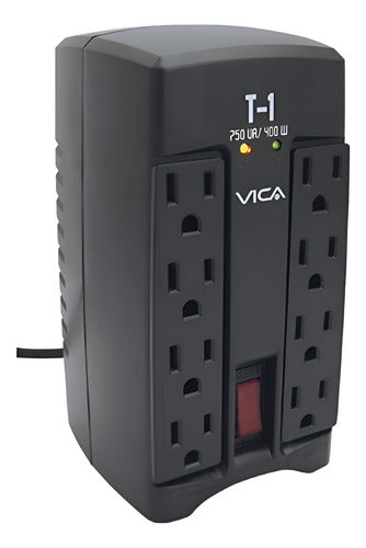 Regulador Electrico Voltaje Vica T1 750 Va 400 Watts