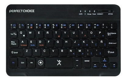 Teclado Perfect Choice Mini Bluetooth Usb Pc-200932 Negr /vc