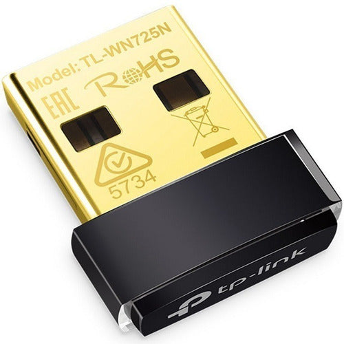 Adaptador Nano De Red Inalambrica Usb Tp-link Tl-wn725n Wifi