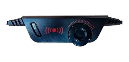 Necnon Audífonos Gamer Nbhg-dragon,alámbrico,negro/rojo