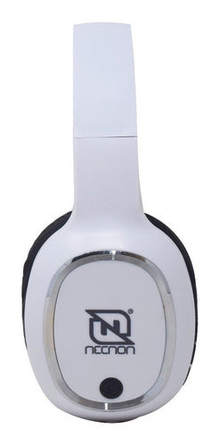Audífonos Necnon inalambricos de Diadema BT NBH-04 Pro (Plata)