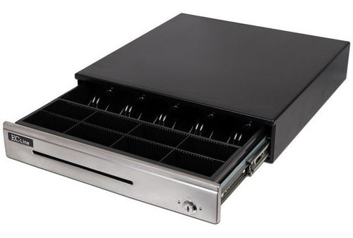 Cajón De Dinero Ec Line Ec-cd-100p, 7.3kg, Negro