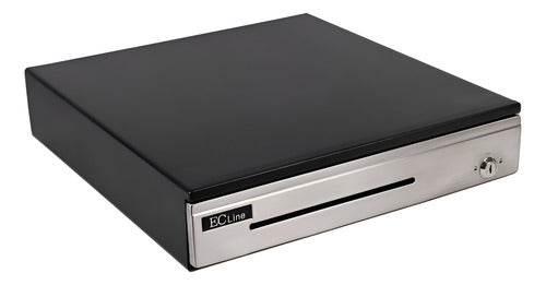 Cajón De Dinero Ec Line Ec-cd-100p, 7.3kg, Negro