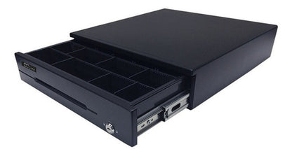 Cajón De Dinero Ec Line Ec-cd-200m Con Llave, 8kg, Negro
