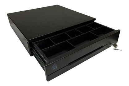 Cajón De Dinero Ec Line Ec-cd-200m Con Llave, 8kg, Negro