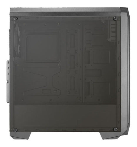 Gabinete Gamer Aerocool Skyline A Bk V2 Argb Media Torre Negro