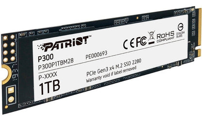 Ssd Patriot P300, 1tb, Pci Express 3.0 X4, M.2 2280