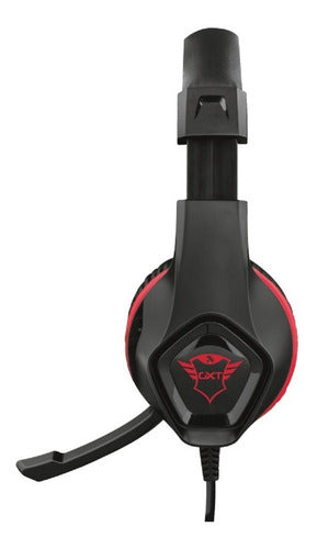 Audífonos Gamer Trust Gxt 404r Rana Para Nintendo Switch  Negro