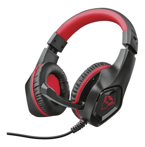 Audífonos Gamer Trust Gxt 404r Rana Para Nintendo Switch  Negro