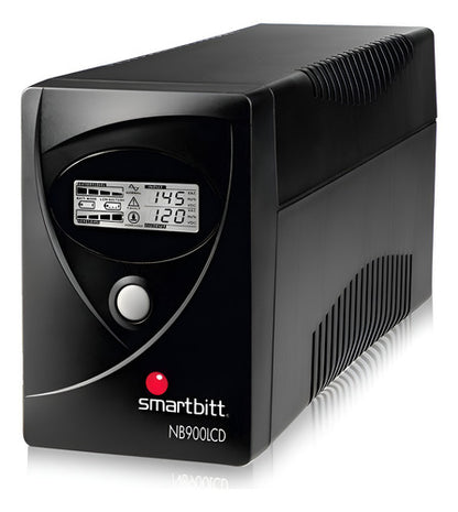 No Break Smartbitt 900 Va / 450 W, Lcd 6 Contactos 45 Min