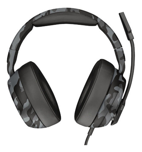 Audifonos Trustgxt433 Pylo Multiplataform Ps5,pc,xbox,switch Gris