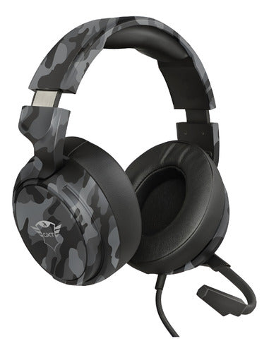 Audifonos Trustgxt433 Pylo Multiplataform Ps5,pc,xbox,switch Gris