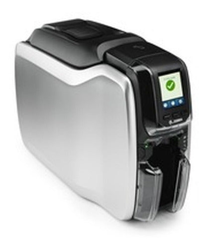 Impresora De Tarjetas Zebra Zc300 Dual Cartucho+tarjetas+sfw