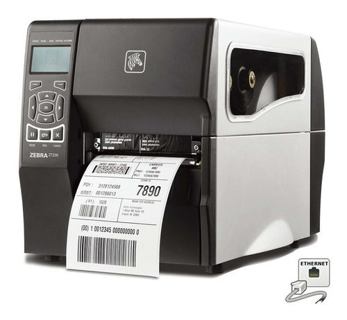 Impresora Zebra Zt230, Transferencia, 203dpi, Usb Y Ethernet