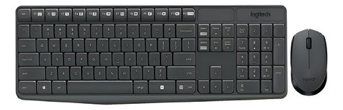 Kit Logitech Mk235 Mouse Y Teclado Español Inalámbrico
