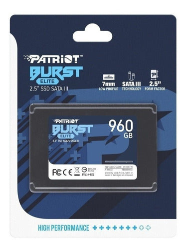 Unidad De Estado Solido Pbe960gs25ssdr 2.5in 960gb /vc