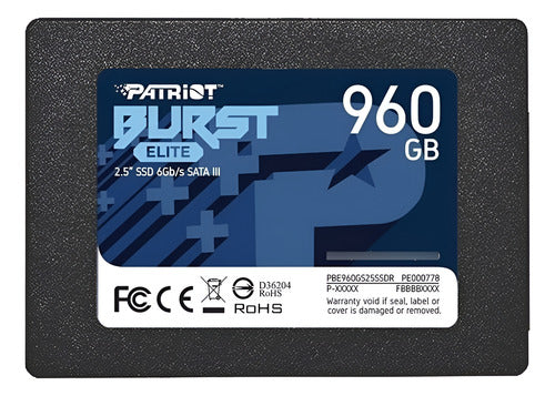 Unidad De Estado Solido Pbe960gs25ssdr 2.5in 960gb /vc
