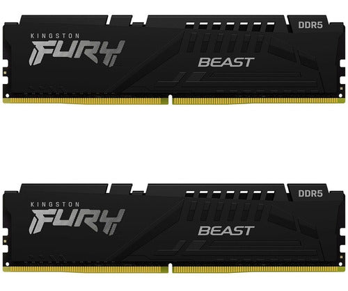Memoria Ram Ddr5 32gb 5200mhz Kingston Fury Beast 2 X 16 Gb