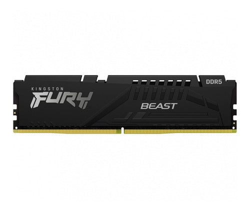 Memoria Ram Fury Beast Gamer Color Negro  16gb 1 Kingston Kf556c40bb-16
