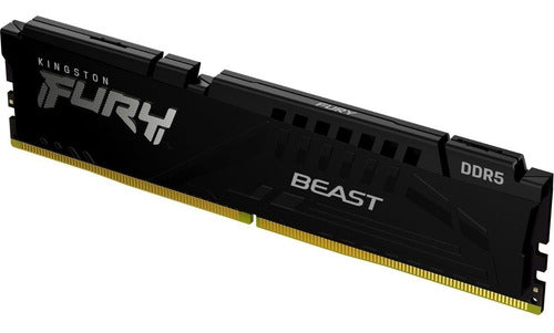 Memoria Ram Ddr5 16gb 5200mt/s Kingston Fury Beast 1x16gb Negro