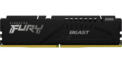 Memoria Ram Ddr5 16gb 5200mt/s Kingston Fury Beast 1x16gb Negro