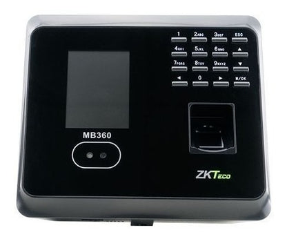 Mb360 Control Asistencia Multibiometrico/ De Acceso Simple
