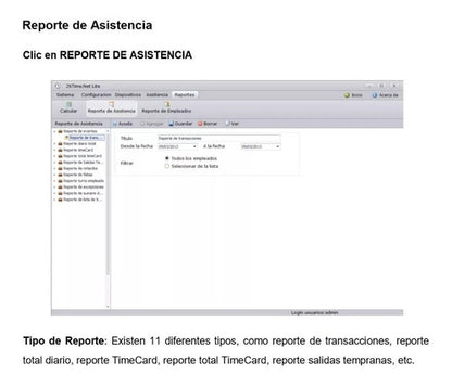 Control De Acceso Y Asistencia Zkteco Ua860 Color Blanco /v