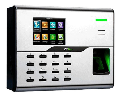 Control De Acceso Y Asistencia Zkteco Ua860 Color Blanco /v