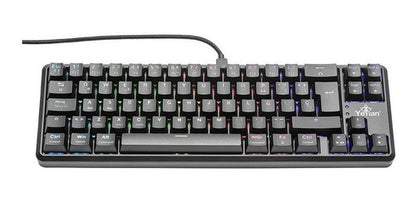 Teclado Gamer Yeyian Akil S3500 Mecánico Switch Blue Negro