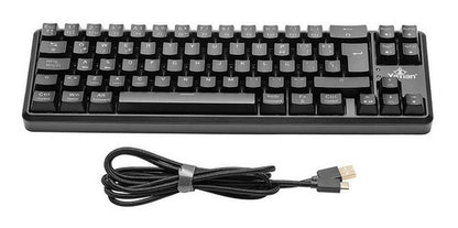 Teclado Gamer Yeyian Akil S3500 Mecánico Switch Blue Negro