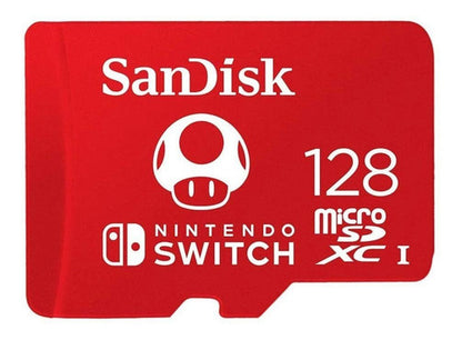Memoria Micro Sd 128gb Sandisk P/ Nintendo Switch