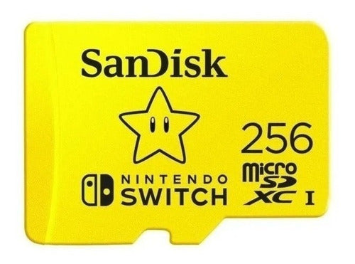 Memoria Micro Sd 256gb Nintendo Switch 4k Original