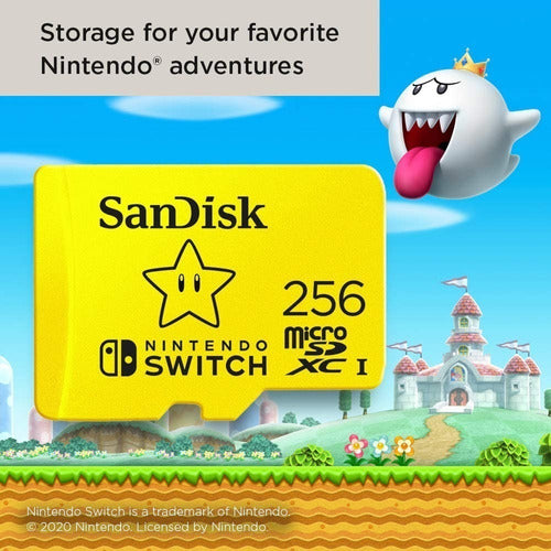 Memoria Micro Sd 256gb Nintendo Switch 4k Original